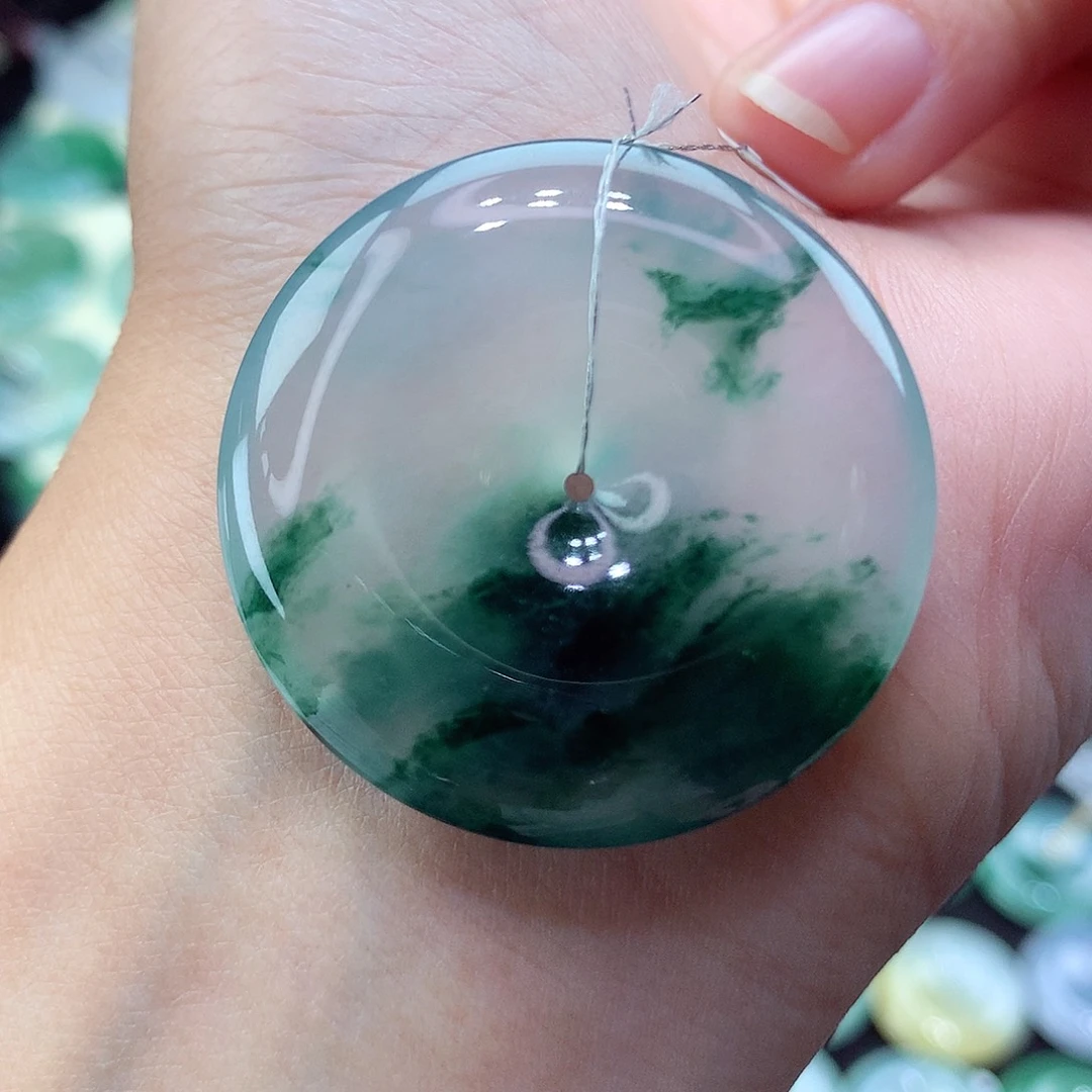 翡翠颈饰未镶嵌51尺寸35-6.1