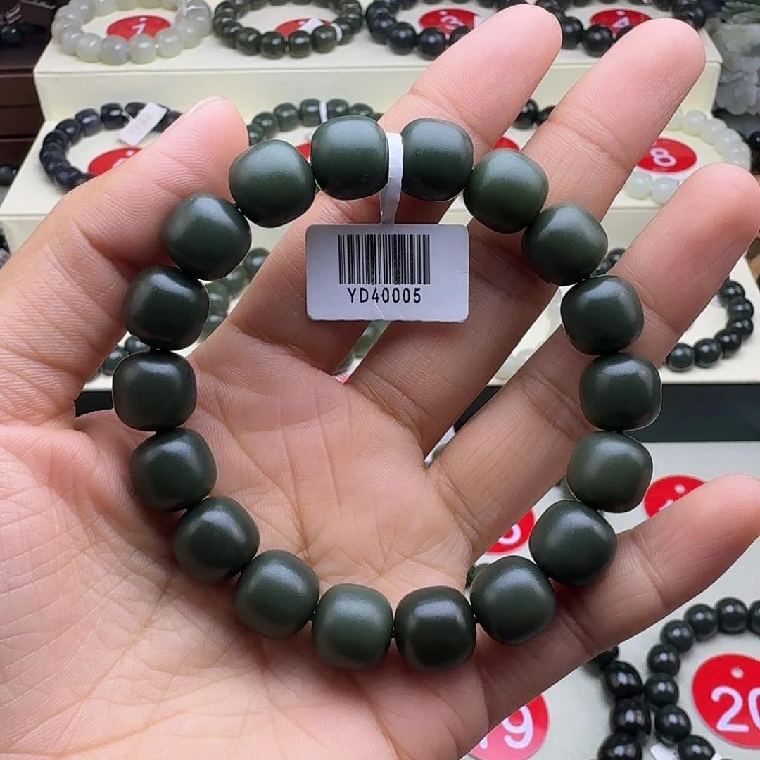 和田玉未镶嵌手串