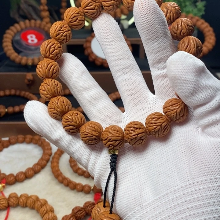 桃核吊坠秦岭龙纹