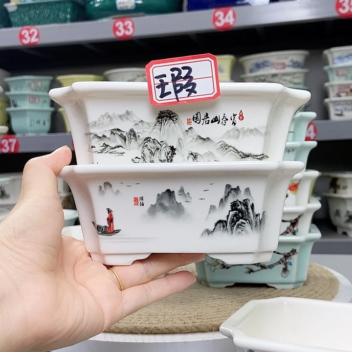 紫砂花瓶紫砂花盆