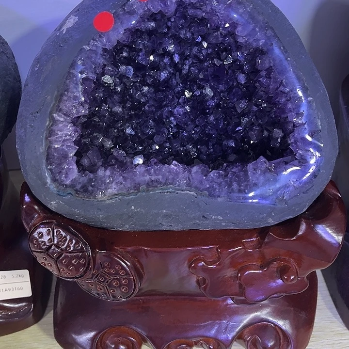 大型摆件（非配饰）未镶嵌紫晶晶