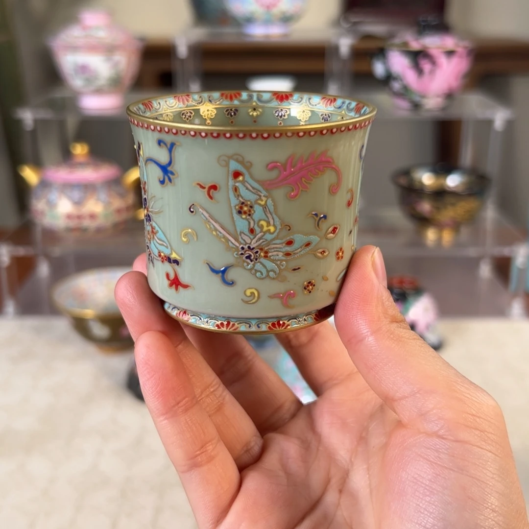 纯手工手绘 高端茶器