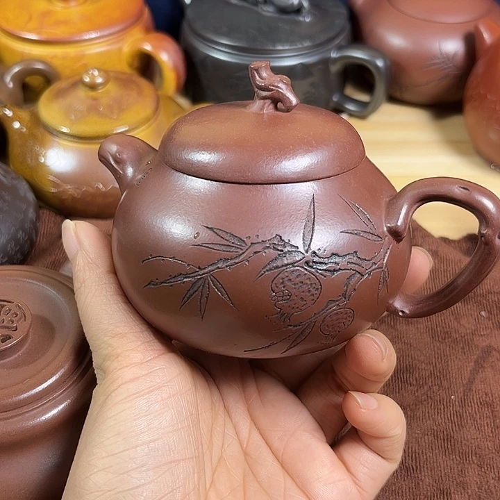 紫砂茶壶紫砂微瑕