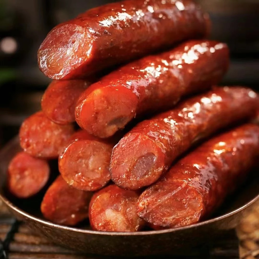 腊香肠 农家柴火烟熏香肠 麻辣香肠土猪香肠