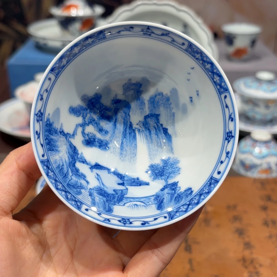 手工手绘陶瓷茶具