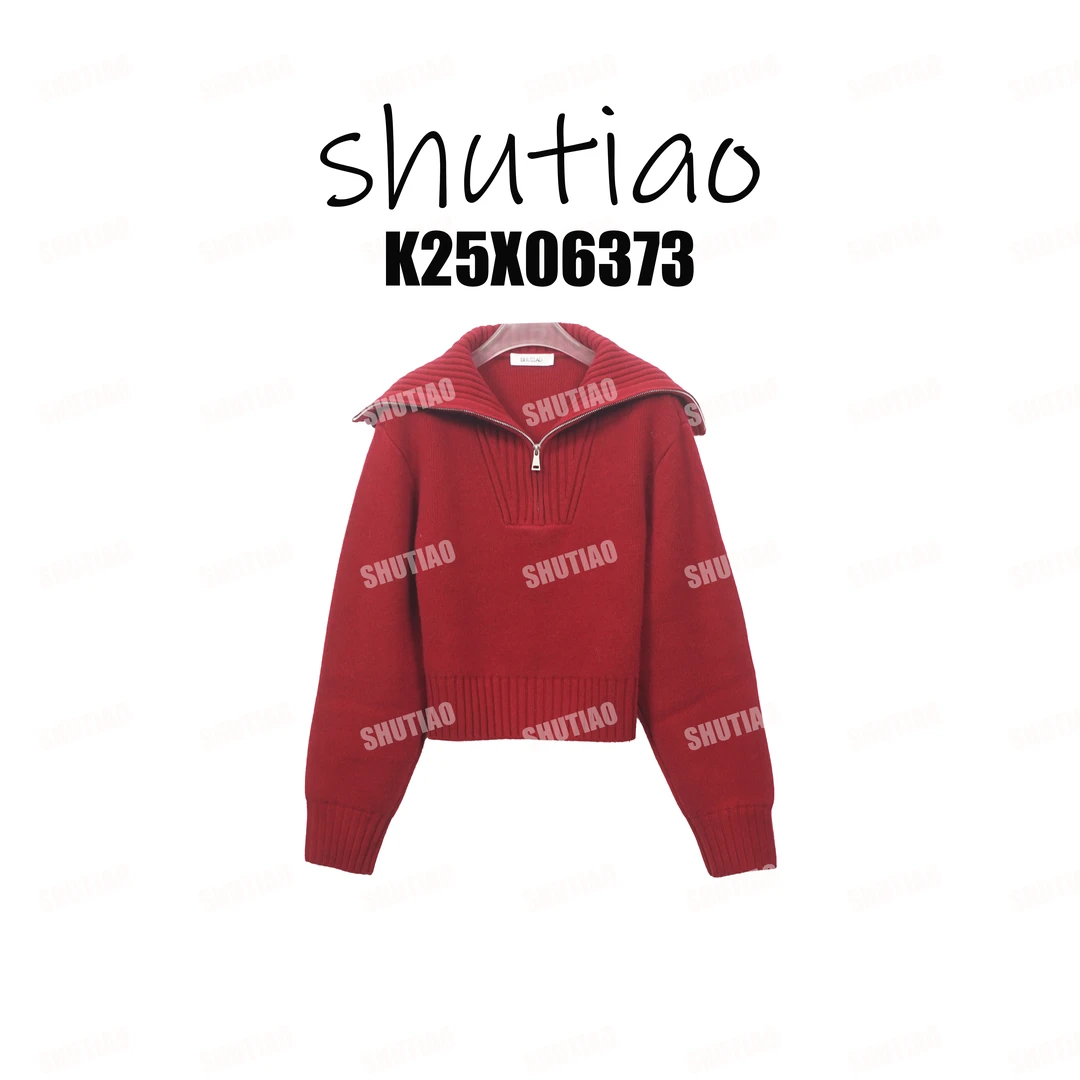 【SHUTIAO】2025秋冬：新款小众设计款毛衣K25X06373