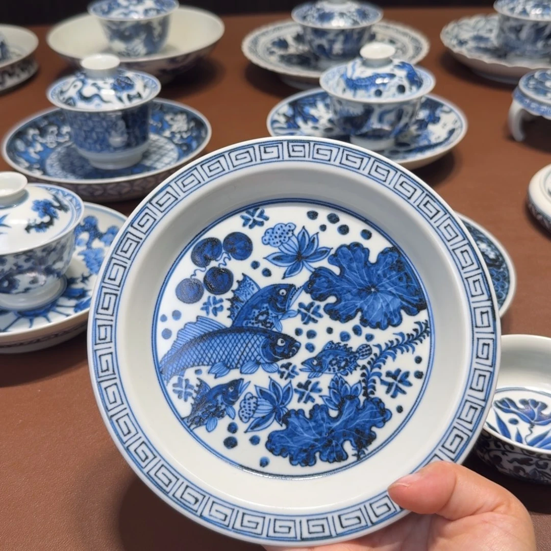 a***l手工手绘茶具微瑕