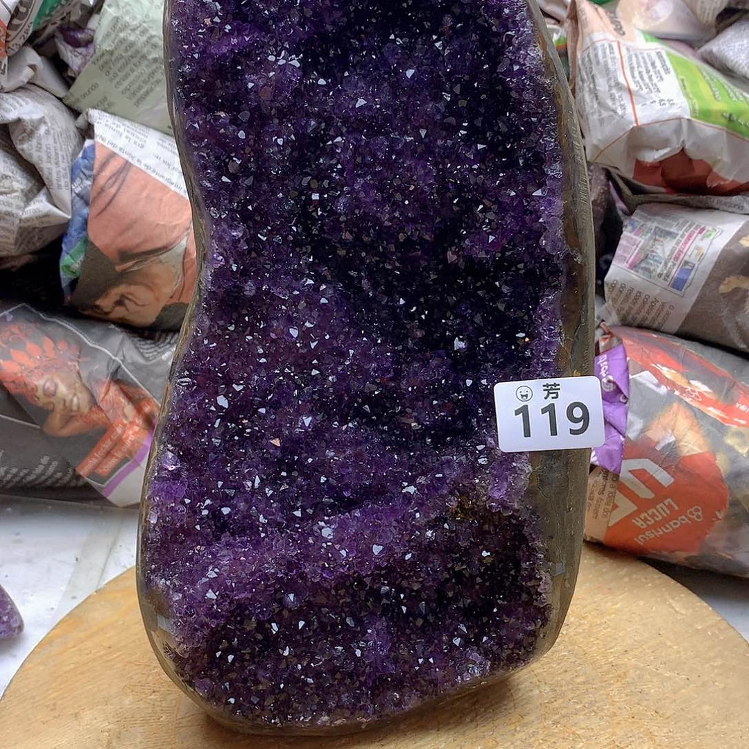 紫晶大型摆件（非配饰）未镶嵌鹿**马