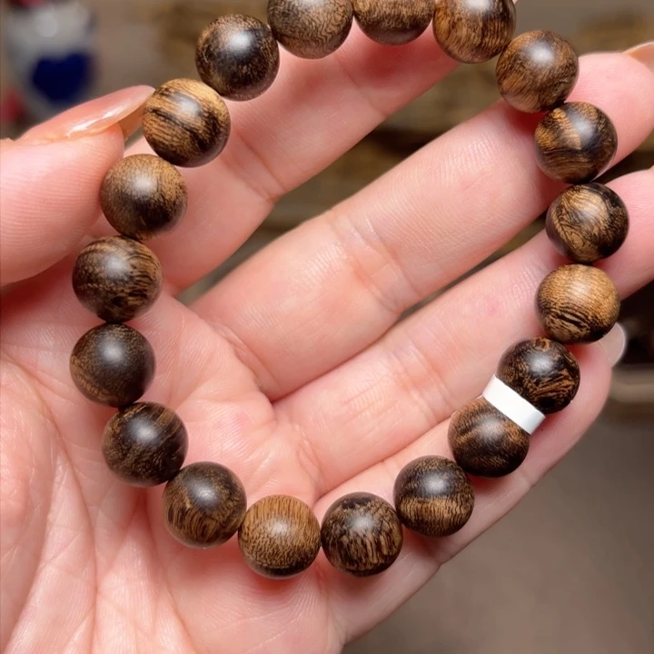沉香手串越南芽庄黄棋楠瘤疤1.0