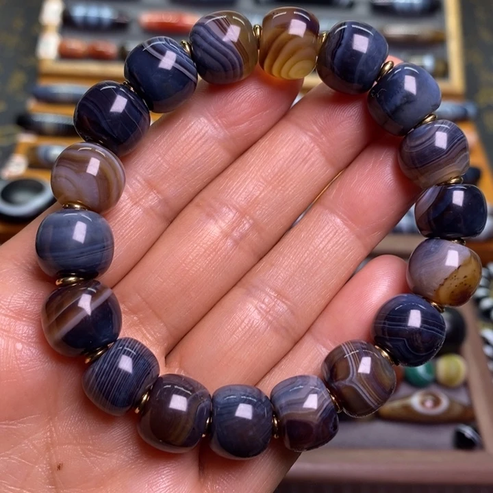 未镶嵌玛瑙/玉髓珠宝半成品