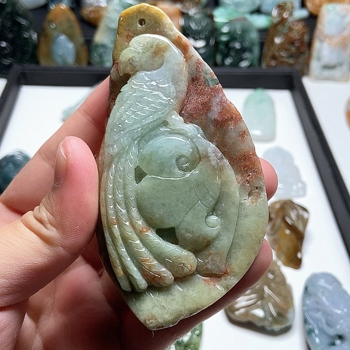 翡翠未镶嵌颈饰翡翠a货