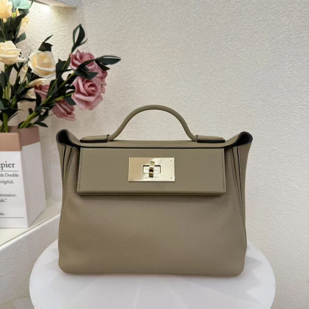 未使用 Hermes/爱马仕 2424 mini W evercolor马尔法米md0721a1