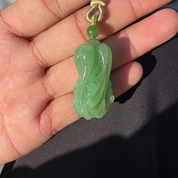 和田玉（碧玉）未镶嵌颈饰