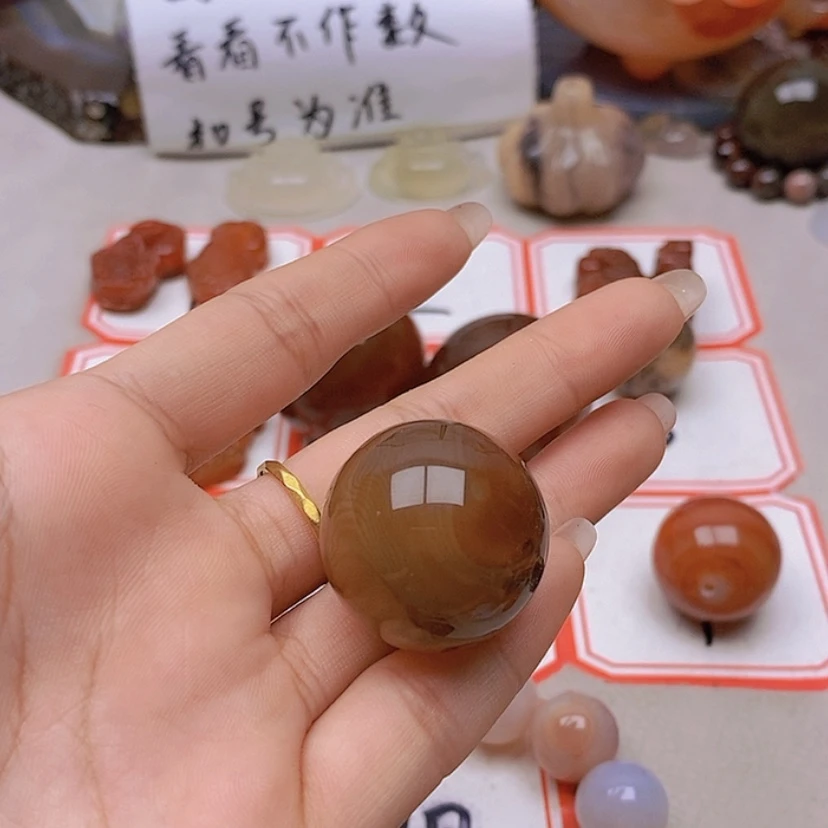 【闪购商品】未镶嵌玛瑙/玉髓珠宝半成品冷*