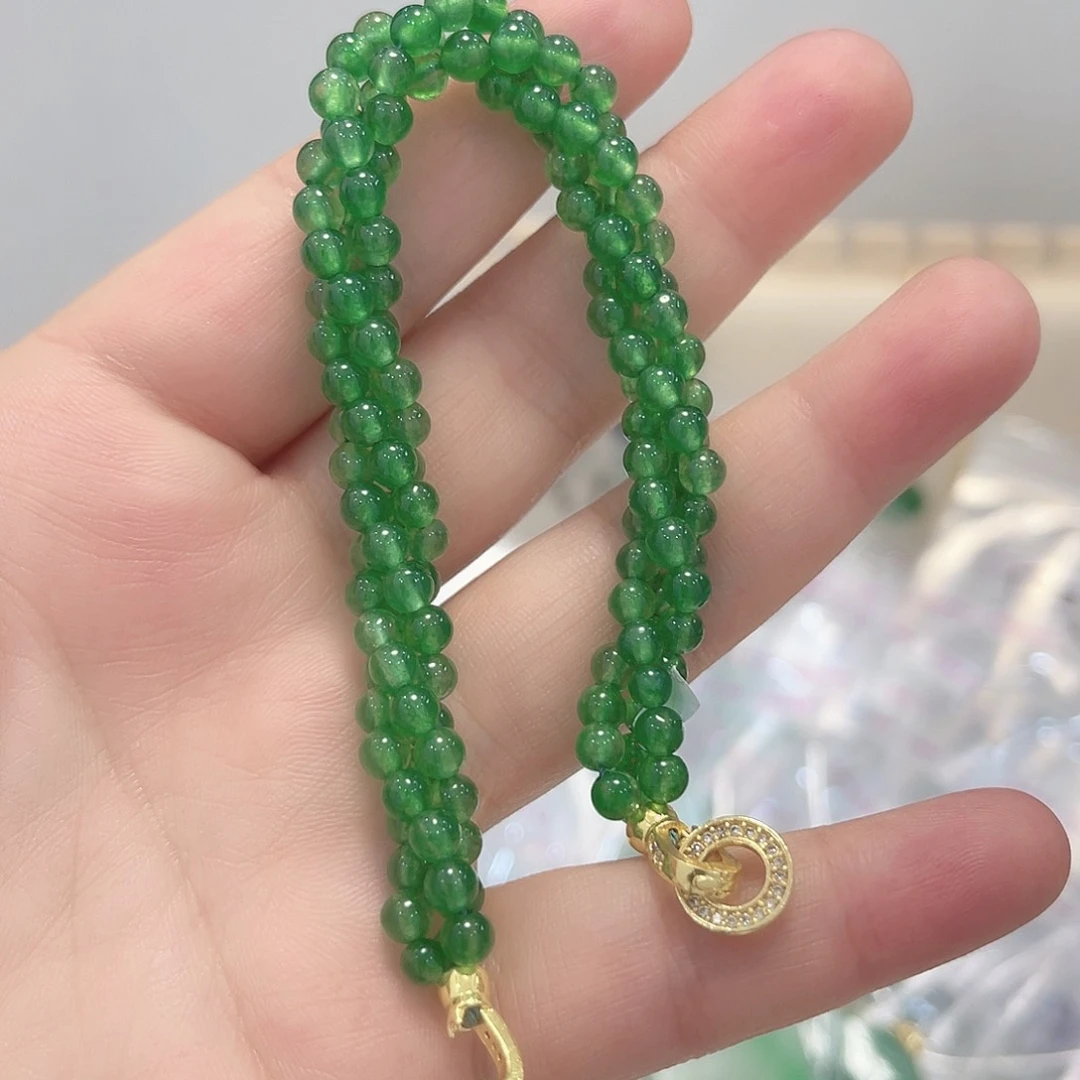 未镶嵌手链翡翠手串