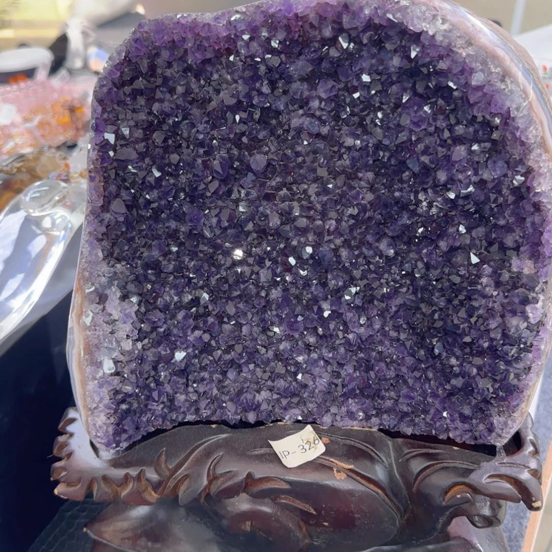 水晶水晶摆件CC未镶嵌乐*