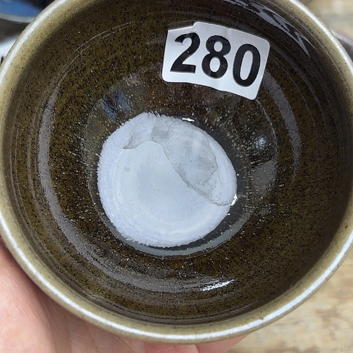 茶盏沐雨茶器柴烧主人杯