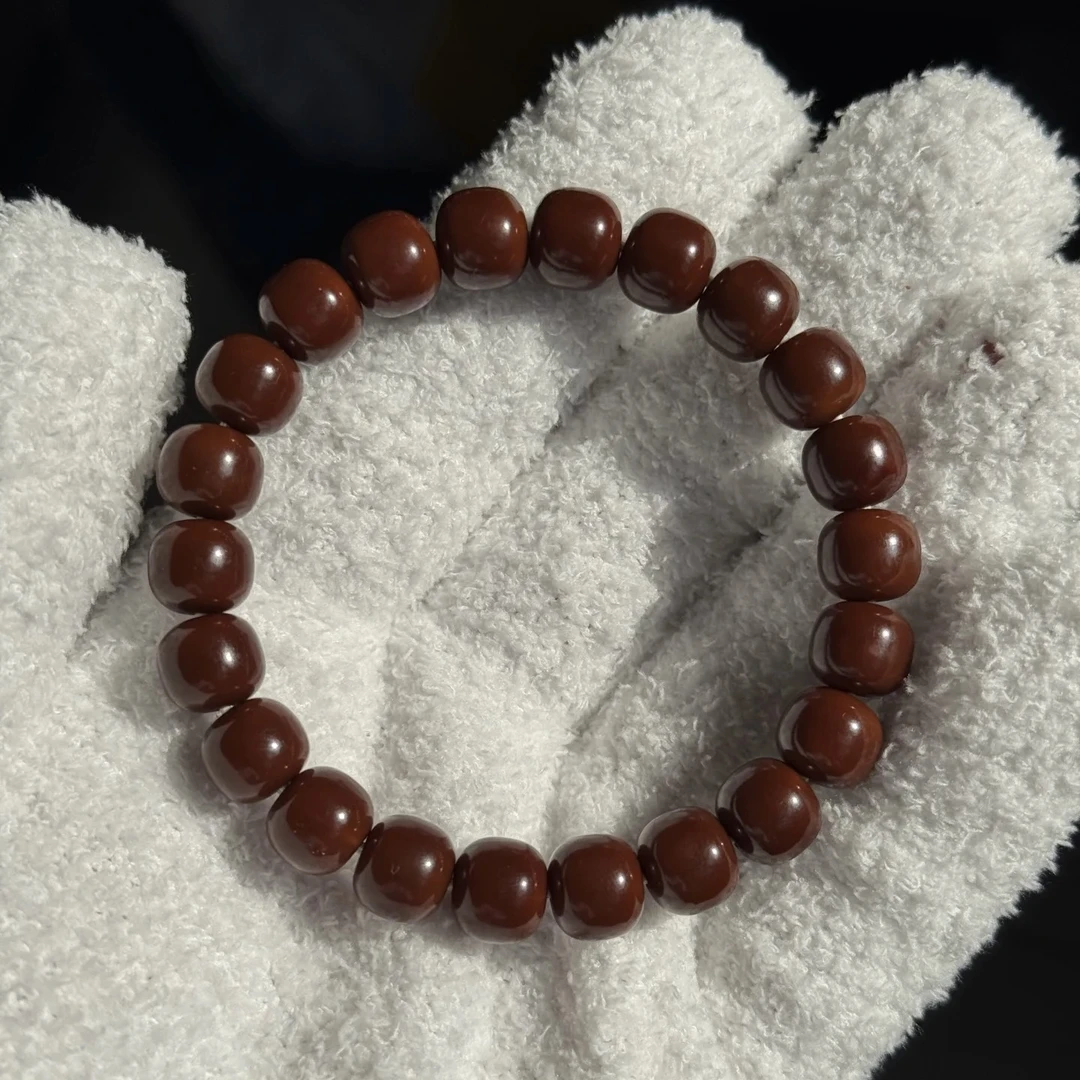 猴头手串9+尺寸老型微瑕