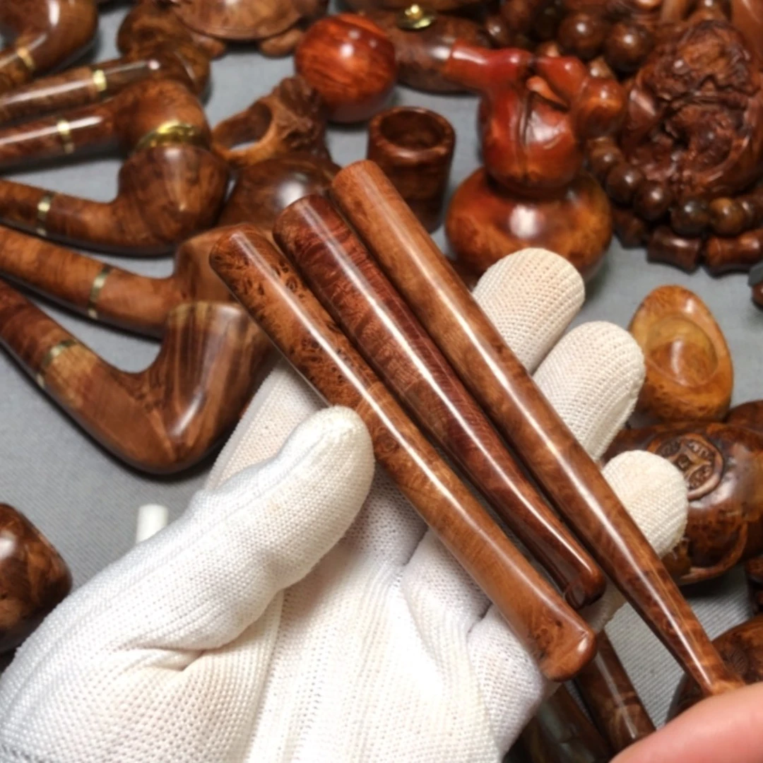 【闪购商品】木麻梨疙瘩火琉璃手把件