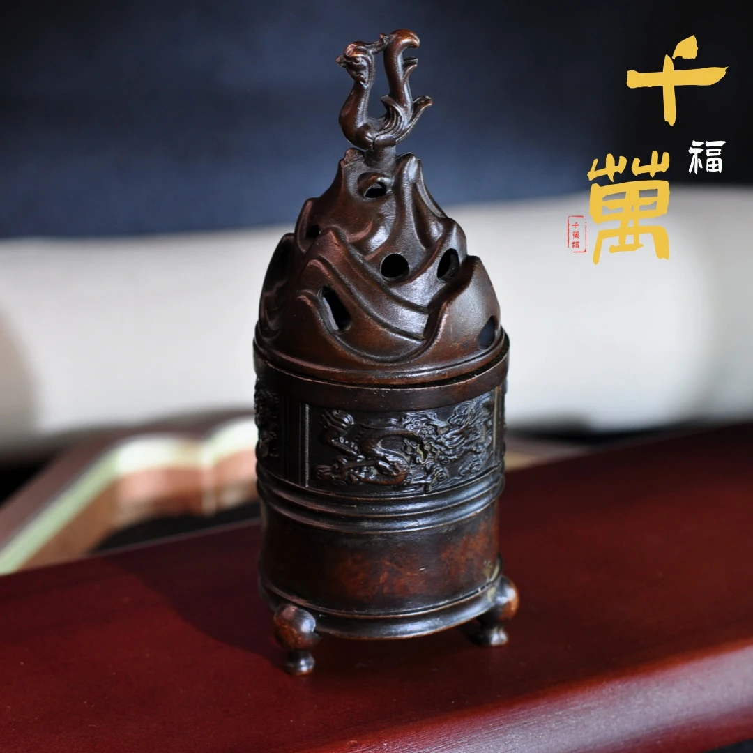 【千万福】三足朱雀香炉摆件-A3320035