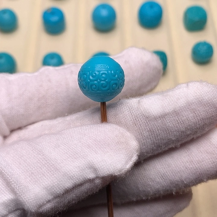 绿松石未镶嵌绿松石回纹12.9