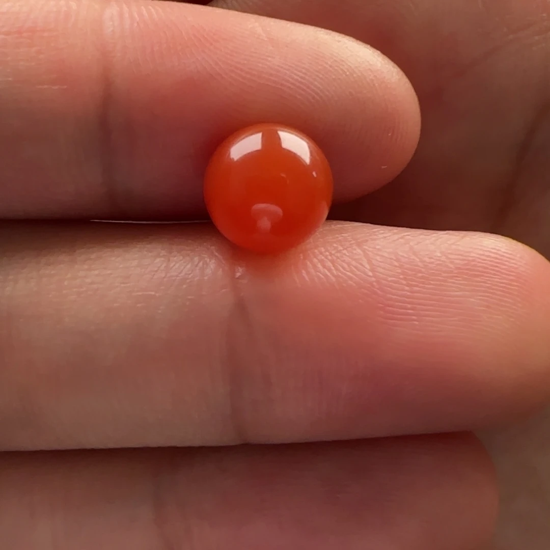 南红玛瑙圆珠7.8未镶嵌