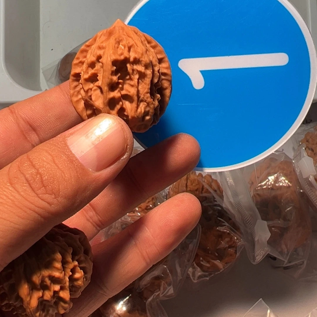 非***常文玩核桃，蓝色01号