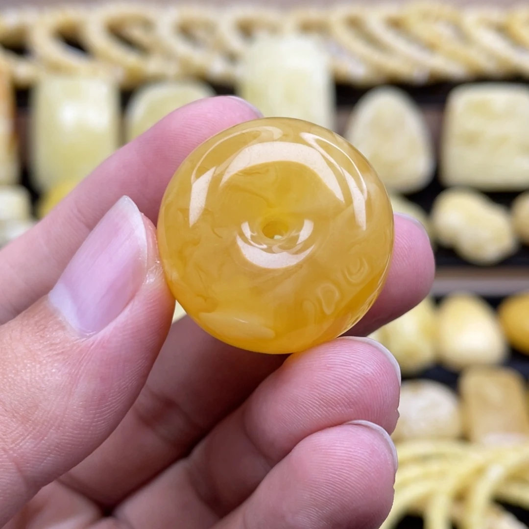 琥珀未镶嵌裸石琥珀蜜蜡