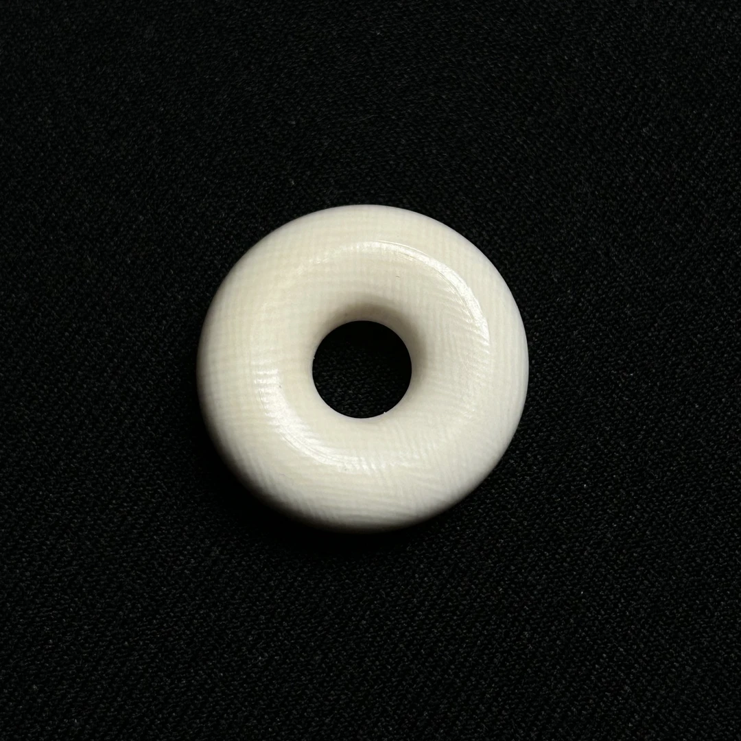 PYD14 只做天然猛犸象牙 甜甜圈 约外径26*厚度9*内径8mm