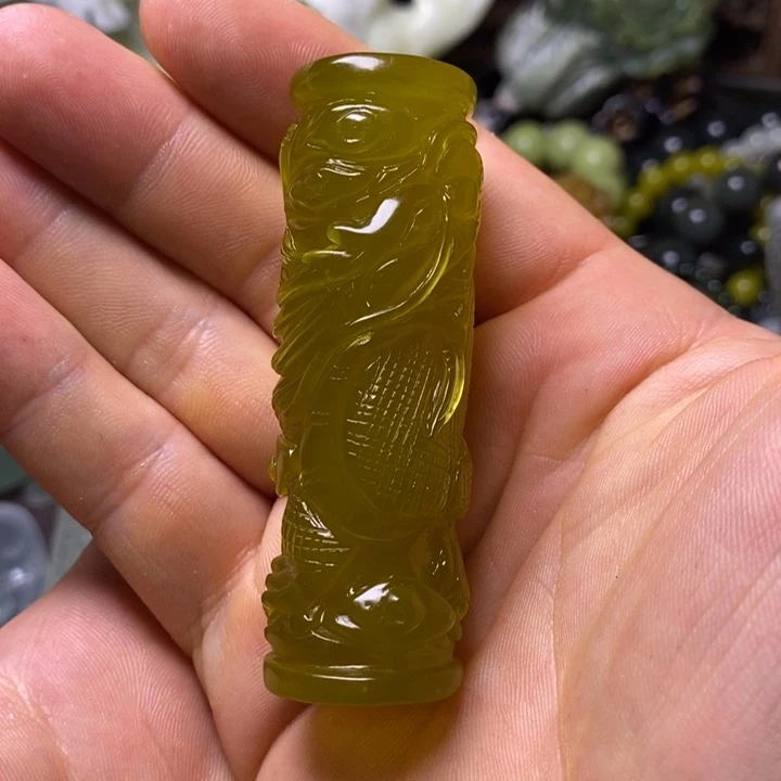 未镶嵌岫玉岫玉颈饰