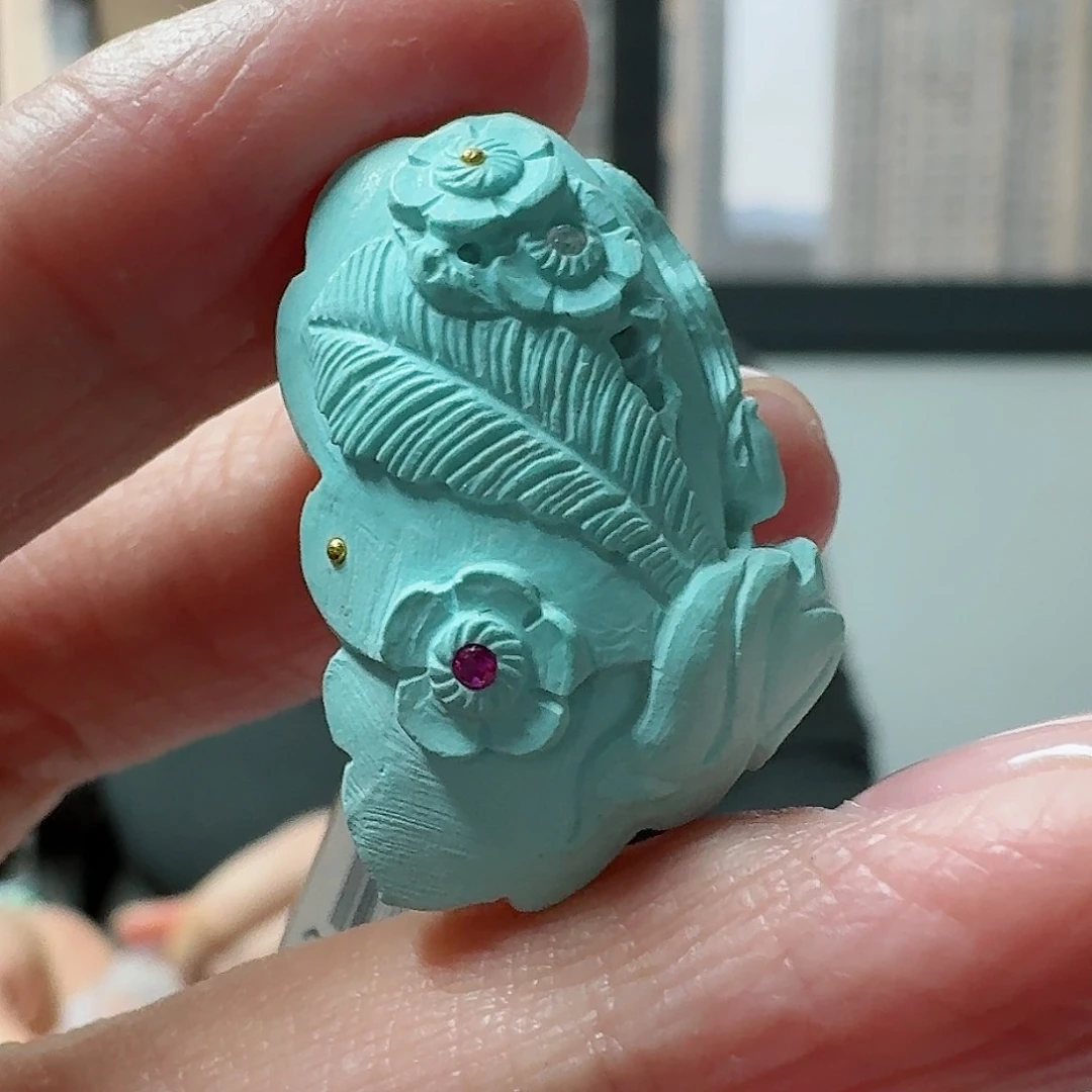 绿松石珠宝奇石未镶嵌七*