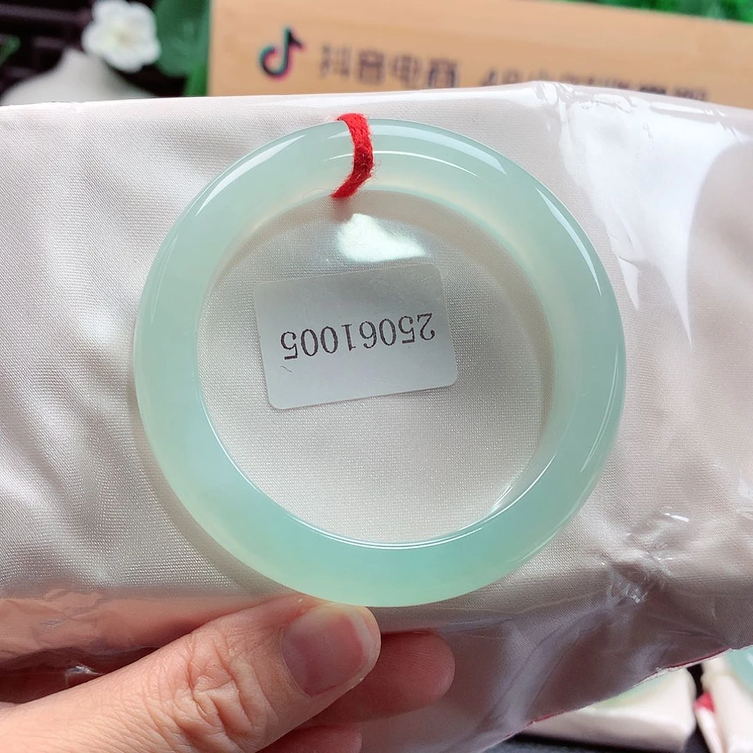 未镶嵌手镯翡翠93号，天然A货翡翠手镯