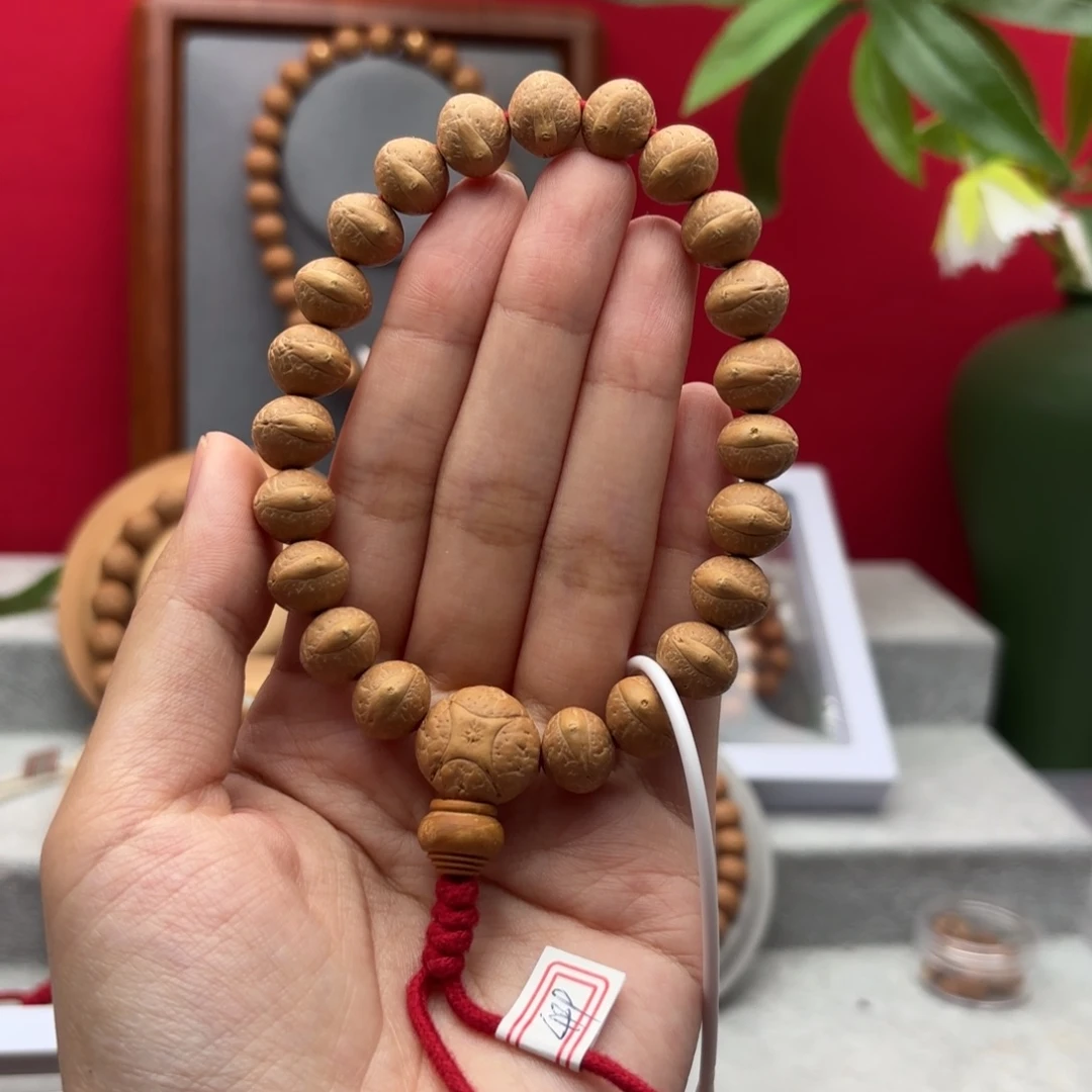 凤眼菩提手串11.5左右素串叠装