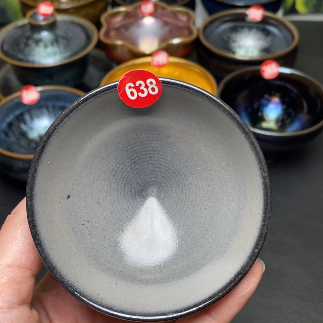 茶盏638 建窑建盏茶盏
