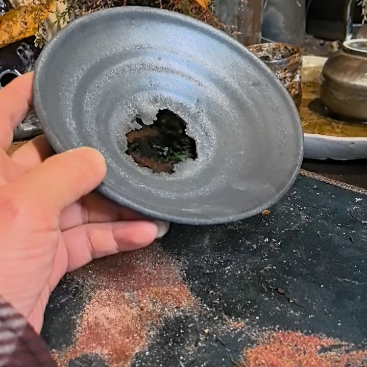 摆件陶手工高温原矿窑变新品福利
