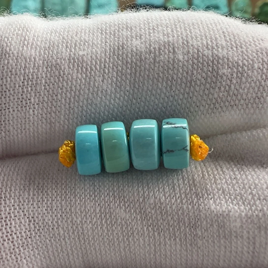 未镶嵌绿松石隔片6mm