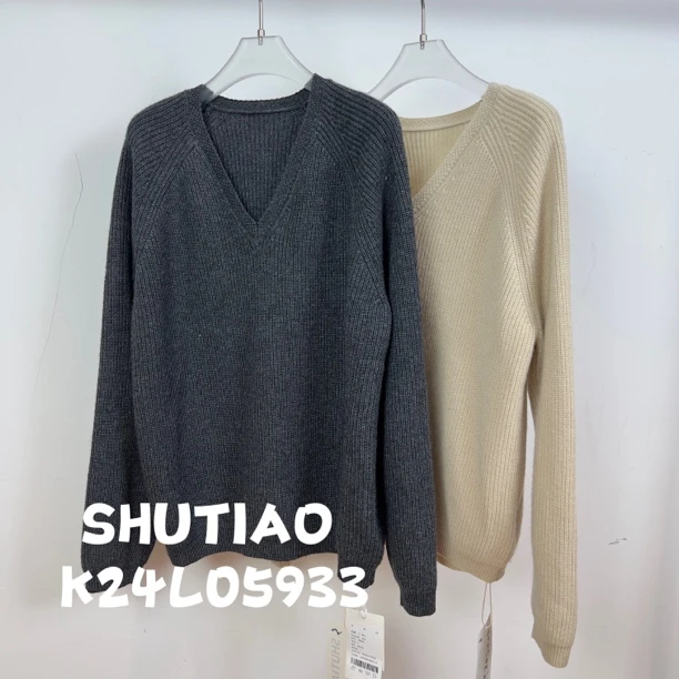 【SHUTIAO】2024秋冬：新款小众设计款毛衣K24L05933