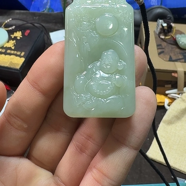 未镶嵌和田玉（糖玉）车挂