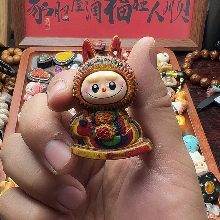 非金属彩虹木门吊坠