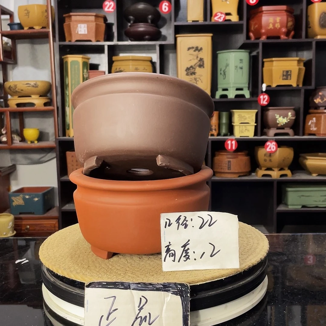 D-盆尚好紫砂花盆
