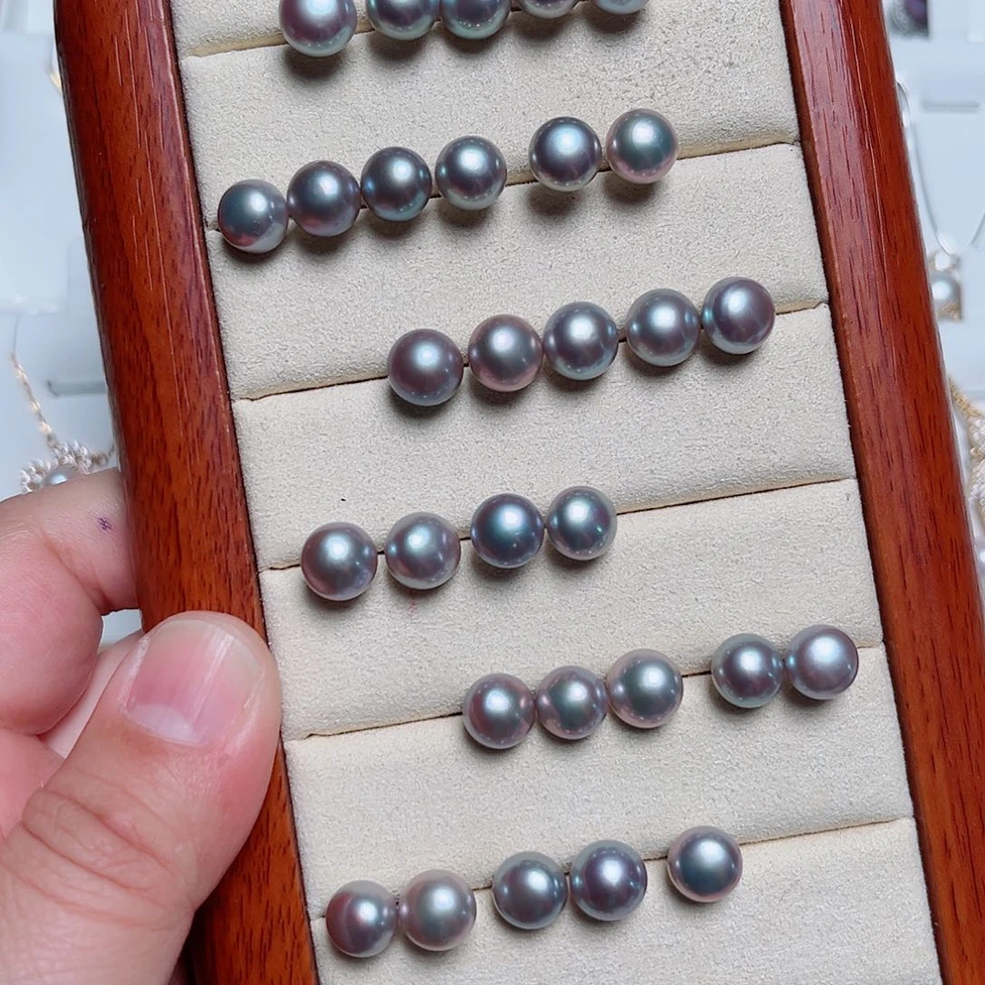 银S925镶嵌淡水珍珠手绳