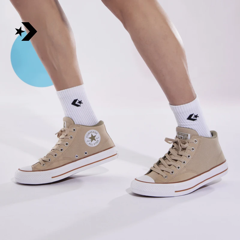 【美拉德】匡威莫尔登AllStar中帮板鞋小麦色CONVERSE A07497C