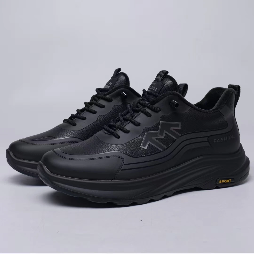 赛士品牌2025冬季新款男士高帮短绒毛棉鞋休闲鞋保暖防滑运动鞋