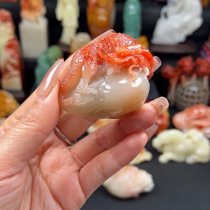 寿山石老性芙蓉石