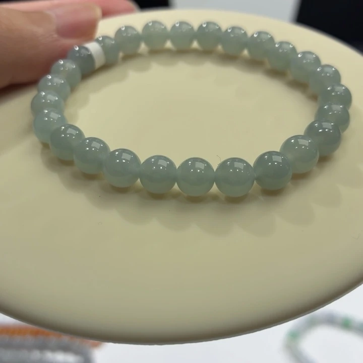 未镶嵌手链翡翠卡7.2