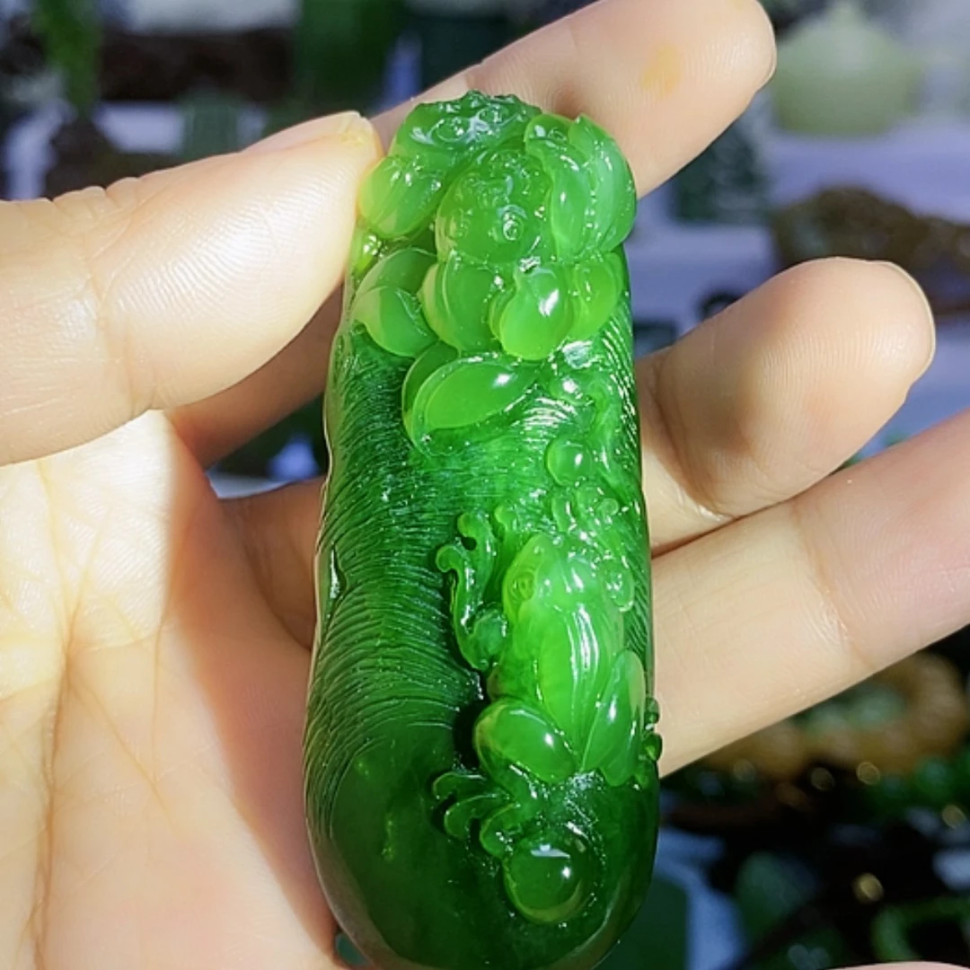 【闪购商品】未镶嵌和田玉（碧玉）挂件