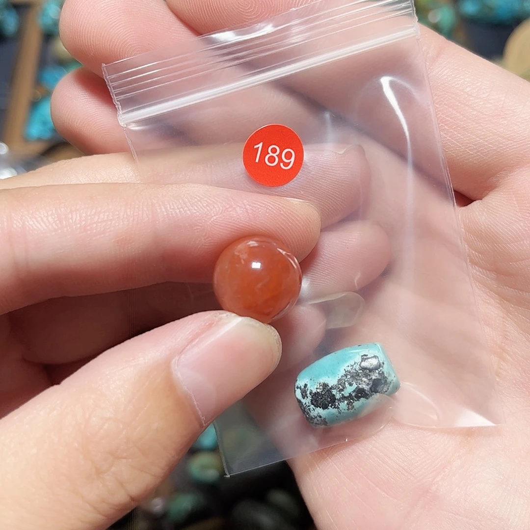 妈***酱玛瑙/玉髓未镶嵌圆珠桶珠老型手串！！