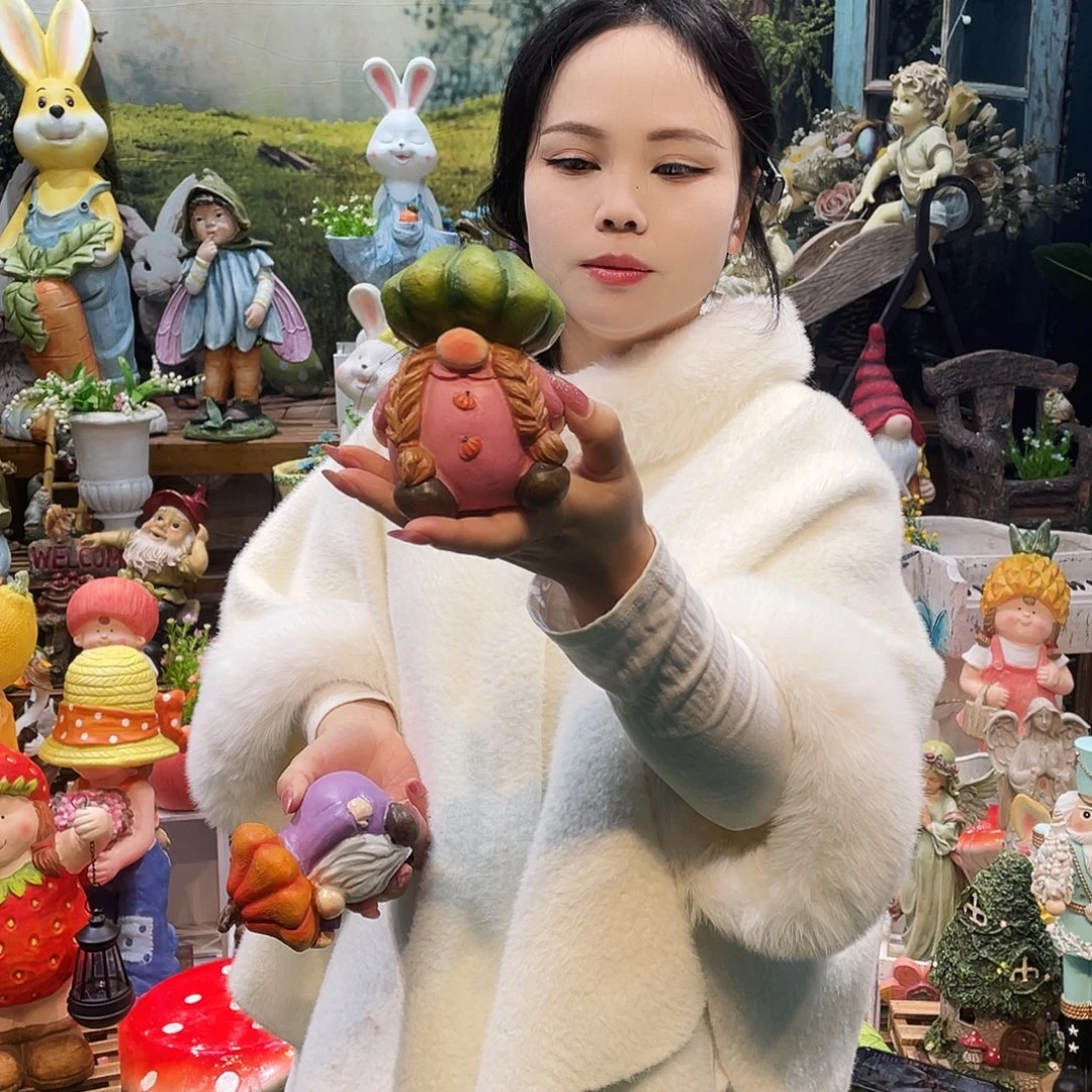 摆件花园摆件红红火火