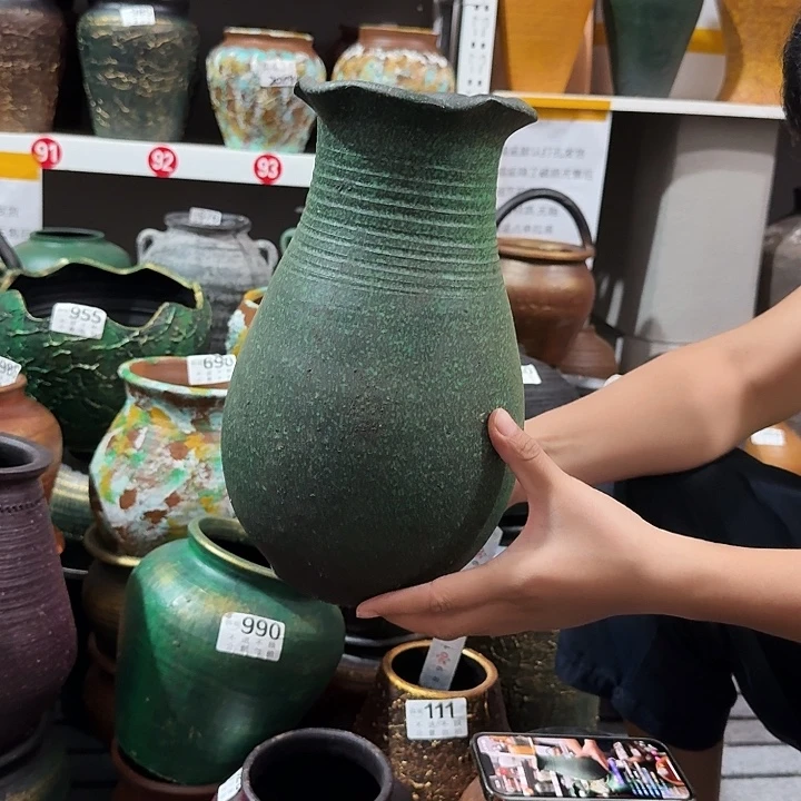 3绿色花边高度28口径12