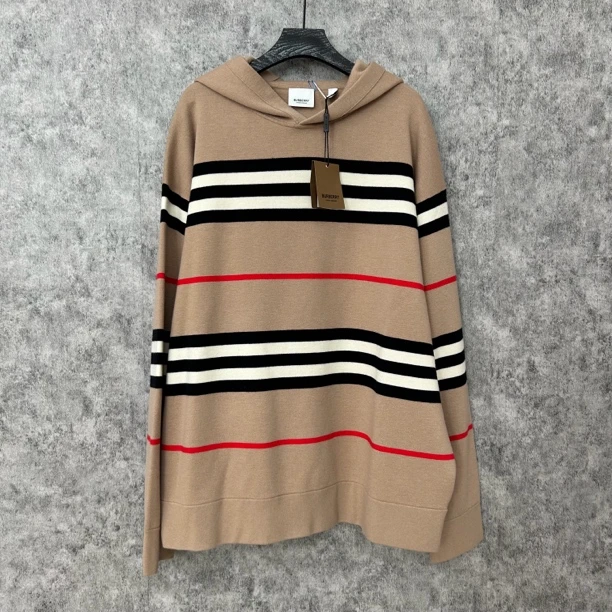 未使用 BURBERRY/博柏利 Burberry横条纹卫衣